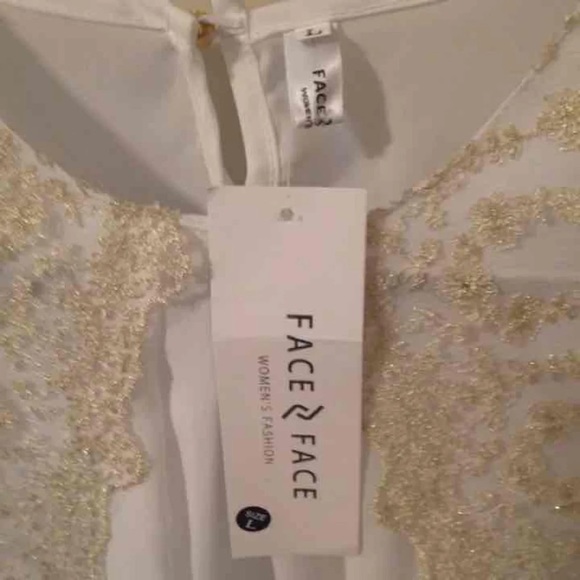 Face Face NWT Woman's Blouse Med - Picture 6 of 6